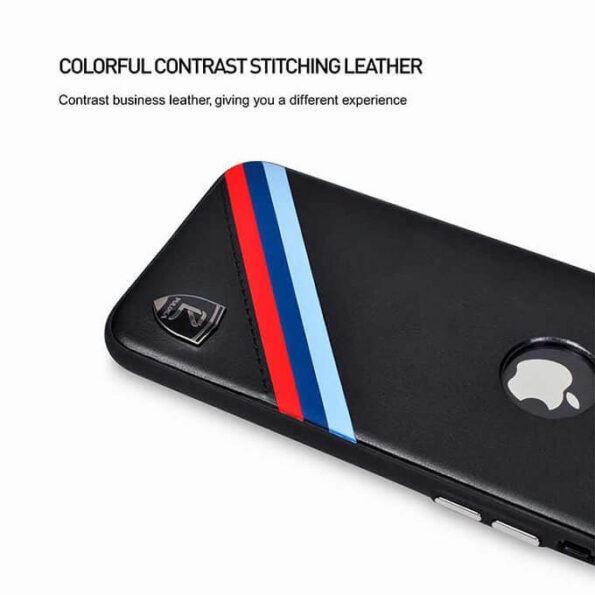 Puloka ® Sports Luxury Leather Back Covers For Apple iPhone 11 Pro / 11 Pro Max (Black)