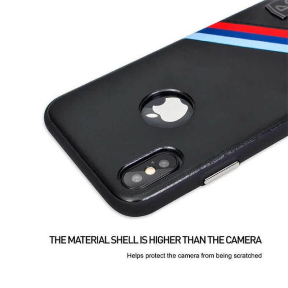 Puloka ® Sports Luxury Leather Back Covers For Apple iPhone 11 Pro / 11 Pro Max (Black)