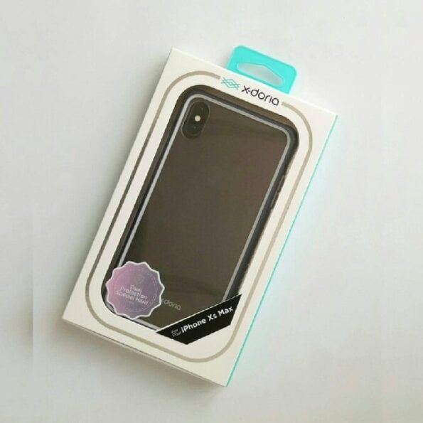 X-Doria Transparent Crystal Clear Shock-Absorbing Back Cover For iPhone Xs Max