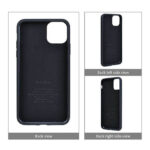 Puloka ® Sports Luxury Leather Back Covers For Apple iPhone 11 Pro / 11 Pro Max (Black)