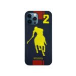Santa Barbara Polo Garner Series Leather Back Cover For iPhone (Blue)