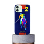 Santa Barbara Polo Saint Back Cover For iPhone (Blue)