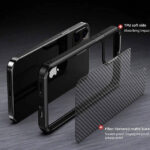 Carbon Fiber Armor Transparent Matte Cover For iPhone 13 Series