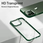 Shockproof Armor Transparent Clear Case Cover Plating Camera For iPhone 14-9