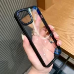Shockproof Armor Transparent Clear Case Cover Plating Camera For iPhone 14-9