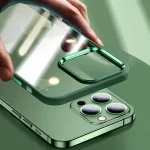 Shockproof Armor Transparent Clear Case Cover Plating Camera For iPhone 14-11