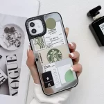 iPhone 13 Coffee Edition Reflective Mirror Back Case-4