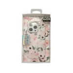 iPhone-15-Pro-Mikalen-Pink-Rose-Floral-Print-Clear-Mobile-Case-1